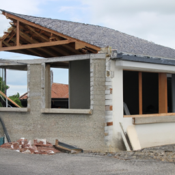 Extension de maison avec chambre d'amis Annemasse